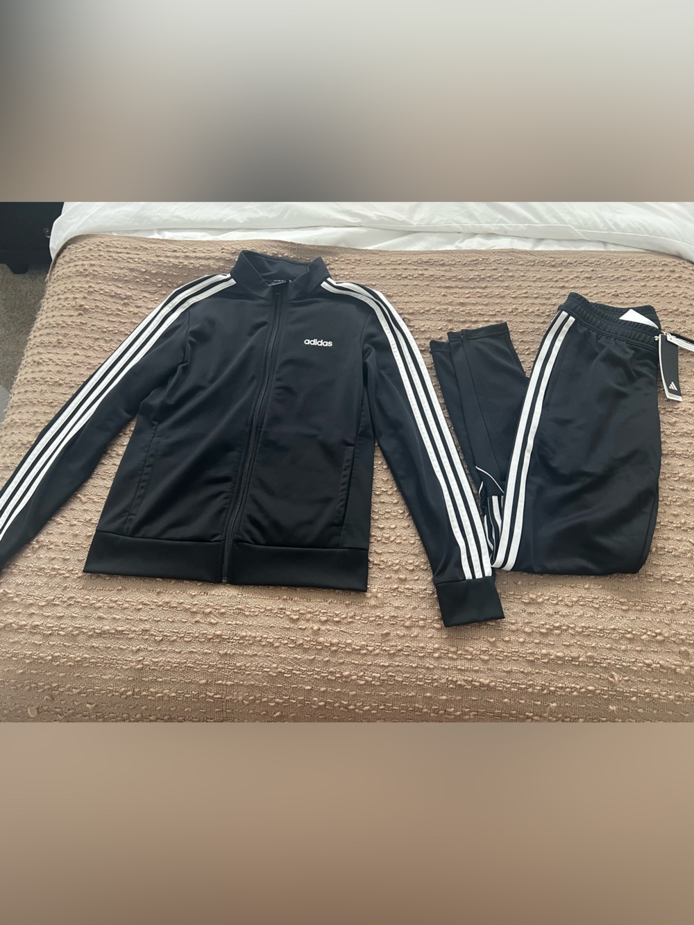 Woman’s Black adidas Tracksuit